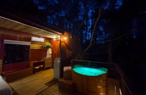 Nova Nazare Cabina | Beija-flor - Deck Tiny House