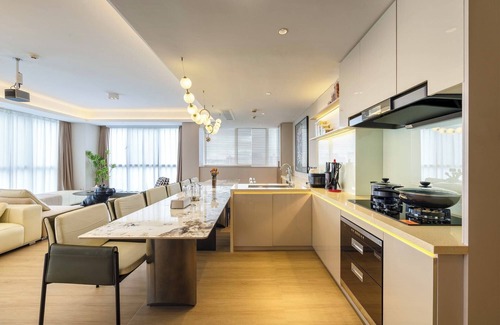 Jianwai Street Cama Y Desayuno | Beijing CBD luxury apartment