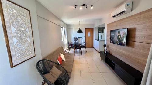 Pajucara Apartamento | Beira Mar de Pajuçara | 2 quartos com ar