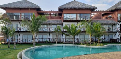 Cajueiro da Praia Apartamento | Belíssimo apartamento em Barra Grande Cobertura Villas BobZ 101 m2 com Vista Para o Mar, Barrinha, Barra Grande-PI