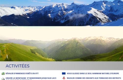 Saint-Aventin Apartamento | Bel appartement 4 à 6 couchages au pied des pistes à Superbagneres