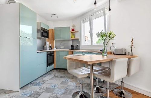 Republique - Les Ponts Apartamento | Bel appartement avec garage sur l'île de Nantes