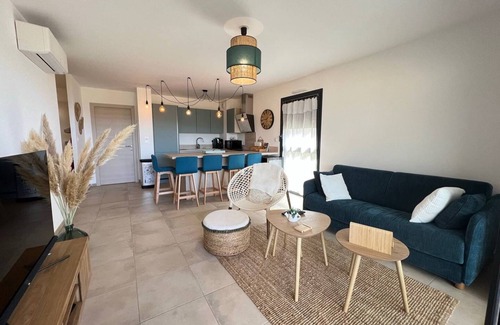 Propriano Apartamento | Bel'orizonte C, 100m des Plages et vue mer
