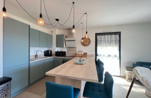 Propriano Apartamento | Bel'orizonte C, 100m des Plages et vue mer