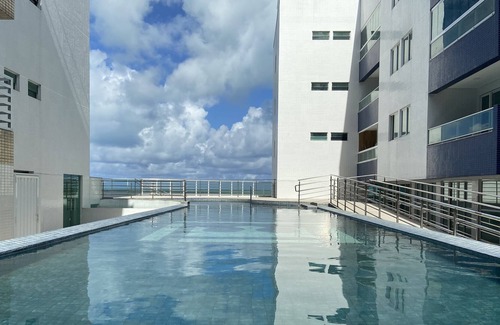 Bessa Apartamento | Bela Hospedagem - Flat w/ 2 suites and wi-fi - Pé na sandy do Bessa