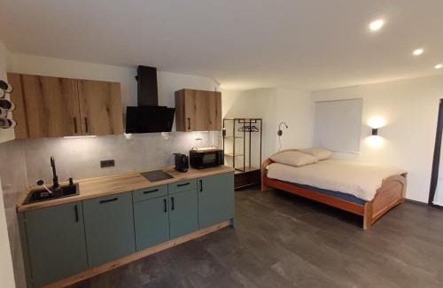 Uerzig Cabina | BelaVista'nBed - Peaceful Studio with private Terrace and Amazing Mosel Valley Views