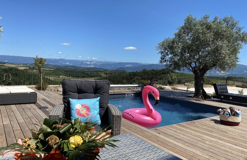 Geyssans Casa | Belle Bâtisse Avec vue Panoramique et Piscine Chauffée