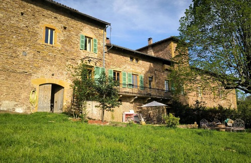 Saint-Laurent-d'Oingt Casa | Belle Maison Pierres Dorées