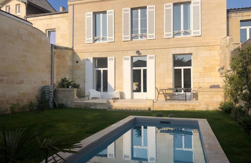 Saint Seurin - Fondaudege Casa | Belle Maison Bordelaise Avec Piscine !