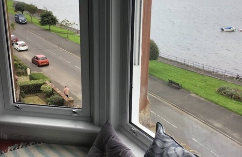 Rothesay Apartamento | Bellevue Bute, luxury 2 bedroom, 2 bathroom sea view flat in Rothesay