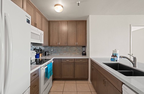San Diego Condominio | Belmont Patio - Ocean View, Pet Friendly, Patio, & Garage
