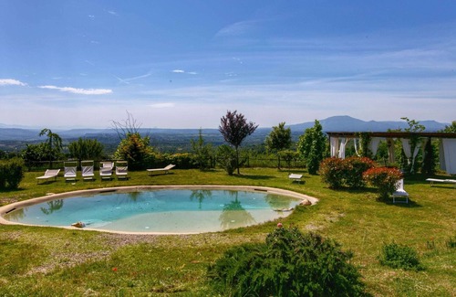 Graffignano Villa | Villa acogedora en Graffignano, Italia con piscina