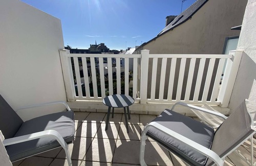 Benodet Casa | Benodet center, small 3 star holiday home 300m from the beach