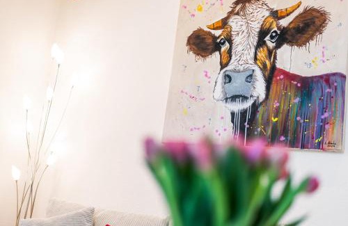 Oberstaufen Apartamento | BERGblume im Zentrum inkl. Staufen PLUS