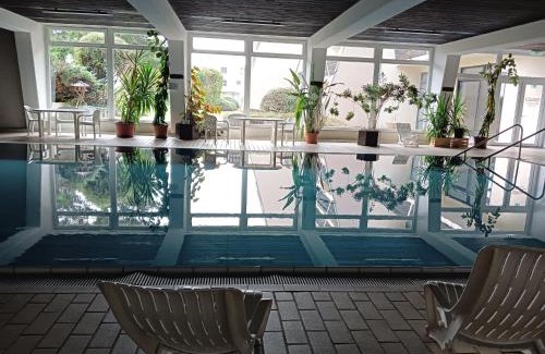 Sankt Englmar Apartamento | Berghof Studio Haus Rachel mit Pool