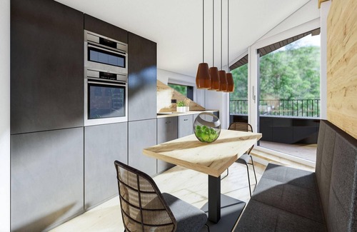 Saalbach-Hinterglemm Apartamento | Piso Bergzeit directamente en la pista de esquí