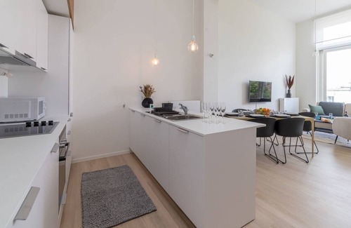 Saint-Josse-ten-Noode Apartamento | Beriot IV - Dos Habitaciones Piso, Capacidad 6