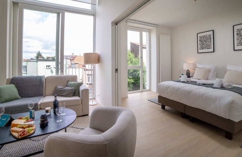 Saint-Josse-ten-Noode Apartamento | Beriot IV - Dos Habitaciones Piso, Capacidad 6