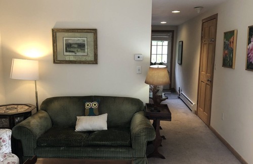 Alford Cabaña | Berkshire Chalet getaway guest cottage private, dog safe & friendly.