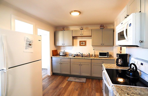 Ocracoke Casa | Bertha's Cottage: Rec Room l Fenced Yard l Pet Friendly