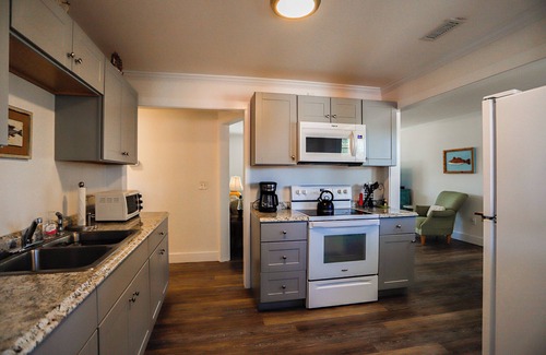 Ocracoke Casa | Bertha's Cottage: Rec Room l Fenced Yard l Pet Friendly