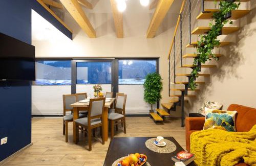 Meszna Apartamento | Beskid Apartment 11 z widokiem na góry, Sauna, Jacuzzi