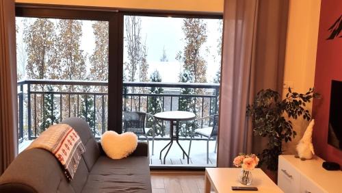 Meszna Apartamento | Beskid Apartment z widokiem na góry sauna, jacuzzi