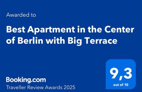 Mitte Apartamento | Best Apartment in the Center of Berlin with Big Terrace