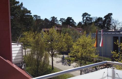 Bad Saarow Apartamento | ¡La mejor ubicación directamente en el Saarow Therme! 100 m. al Scharmützelsee!