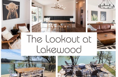 Lake Bridgeport Casa | Best Location! Private Dock, Arcade, Spectacular Views, Game Room, Media Room, Firepit! The Lookout