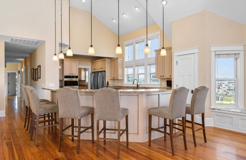 Kill Devil Hills Casa | Best of My Love:Oceanfront, heated pool, hot tub, elevator, rec and theater room