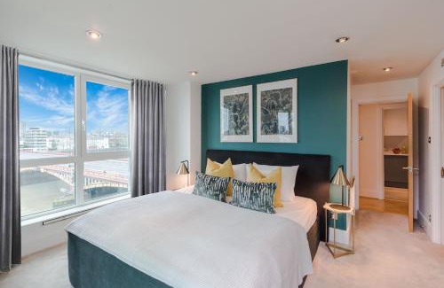 Vauxhall Apartamento | BEST THAMES VIEW in TOWN! LARGE LUXXE NOMAD DESIGN FAMILY HOME