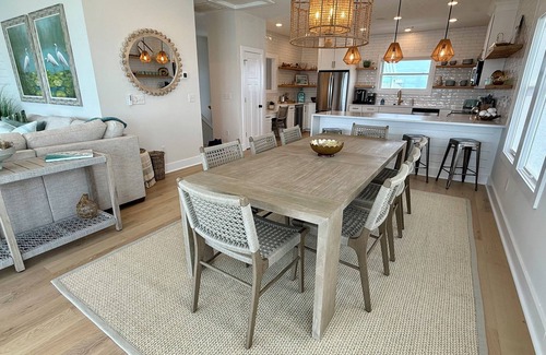 Topsail Beach Casa | A ESTRENAR-¡Las mejores vistas de la isla! Frente al mar, muelle, elevador, piscina, peces!