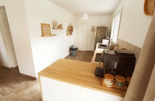 La Chapelle-des-Fougeretz Casa | Between Land and Sea, 6/8 person house with terrace and barbecue!