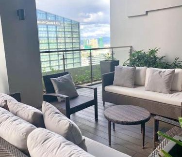 Bonifacio Global City Apartamento | BGC Cosy Hotel Vibe Uptown Parksuites Studio