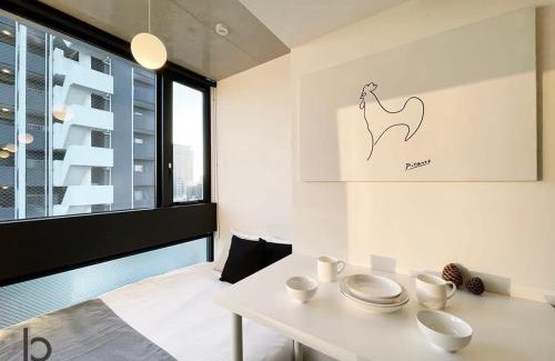 Hiroshima City Centre Apartamento | bHOTEL Nekoyard - Modern Beautiful Studio, Walk to Peace Park & Shops