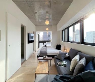 Hiroshima City Centre Apartamento | bHOTEL Nekoyard - Modern Beautiful Studio, Walk to Peace Park & Shops