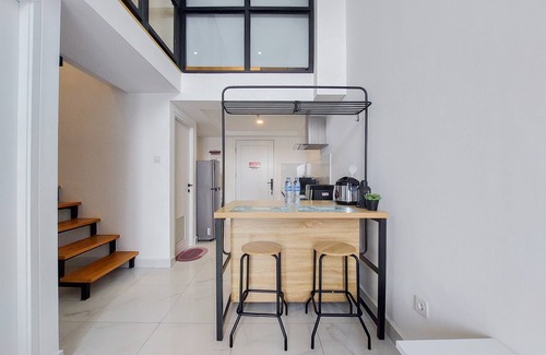 Tangerang Apartamento | Big And Cozy Loft 3Br Kingland Avenue Apartment
