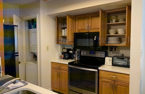 Lake Harmony Condominio | Big Boulder Lake Front Condo / WiFi gratis y estacionamiento / piscina / jacuzzi / chimenea / parrilla