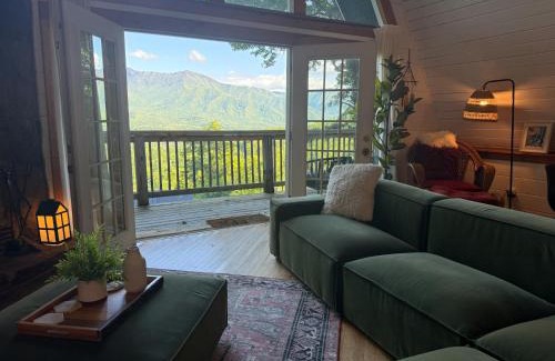 Chalet Village Casa | Big Mountain View! Downtown Gatlinburg Chalet Village! Hot Tub! Fan Favorite! AFrame Dreams! Magazine-Featured! Stunning Interiors! Little Green Cabin