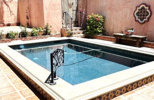 Baker Street Casa | BIG ONE OF A KIND EUROPEAN SPANISH MEXICAN HACIENDA HOUSE W/ POOL ARTSY VINTAGE