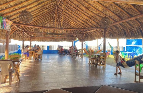 Las Penitas Cabina | Big Pool 3 Ppl Beach Front Cabana Fan Breakfast