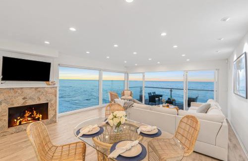 Eastern Malibu Casa | Big Rock Beach Retreat with Oceanfront Balconies Direct Beach Access Sweeping Sunset Views Pacific Coast Outlook by AvantStay