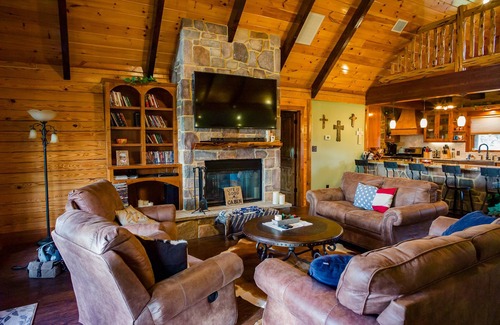 La Grange Cabina | Big View! Log cabin on the River