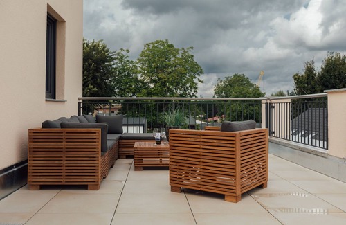 Werder Apartamento | Bii-8 Sonnendeck - Exklusive Ferienwohnungen an der Havel
