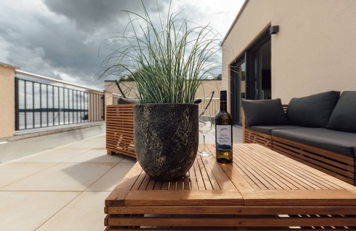 Werder Apartamento | Bii-8 Sonnendeck - Exklusive Ferienwohnungen an der Havel