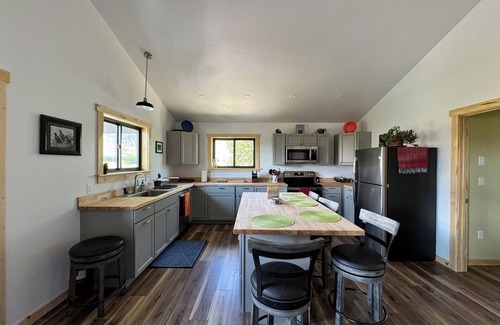 Gardiner Apartamento | Bird's-Eye view of the Yellowstone River.