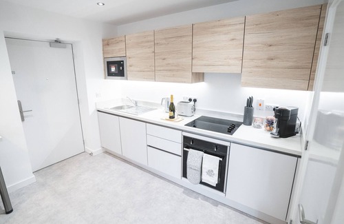 Sheffield Apartamento | Apartamento-Club-Baño con ducha-Vista al patio-Standard