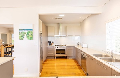 Anna Bay Casa | Birubi Point House, 56 Ocean Ave - stunning water views, ducted air con