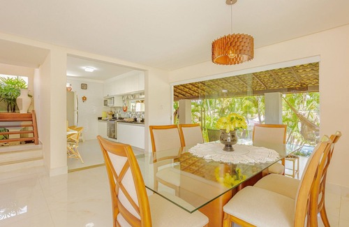 Barra do Jacuipe Casa | BJ10 Espectacular casa con 3 suites 150m de la playa - Barra de Jacuípe